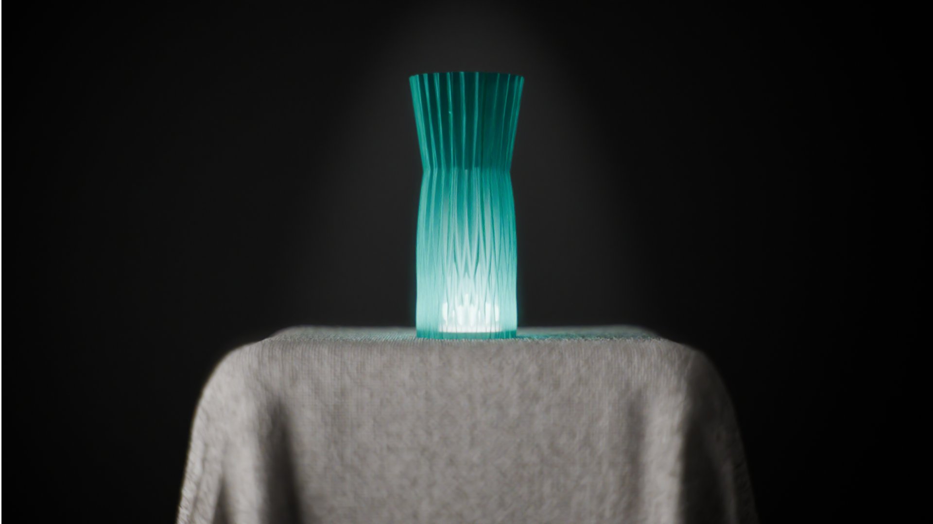 Wireless Lampshade Lamp
